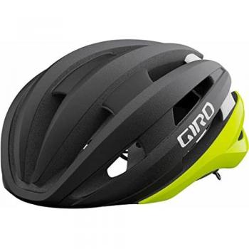 Giro Synthe MIPS II Fluo Helmet – Black/Yellow, Size 51‑55 cm, Men’s
