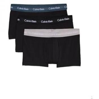 Calvin Klein Men's 3 Pack Boxer Trunks
