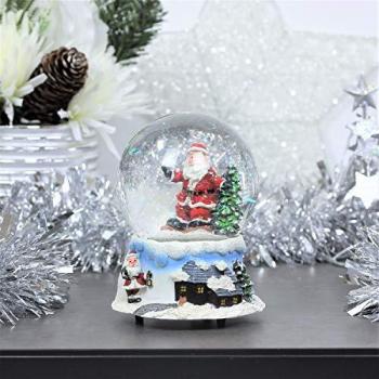 Winter Workshop Musical Santa Gnome Globe
