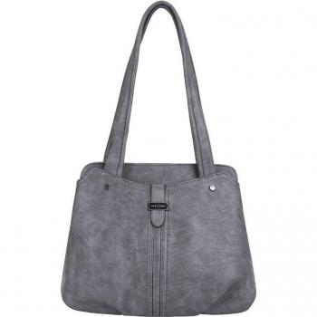 Bolso de mano retro con asa superior y gran capacidad
