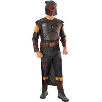Star Wars: Boba Fett Mannen Outfit Standaard Bruin