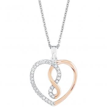 Collar de plata 925 adornado con circonitas