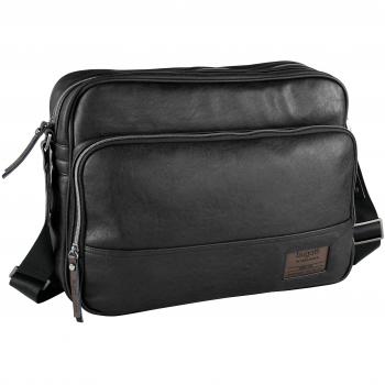 Bugatti Modo D Sac à épaule bandoulière noir pour homme