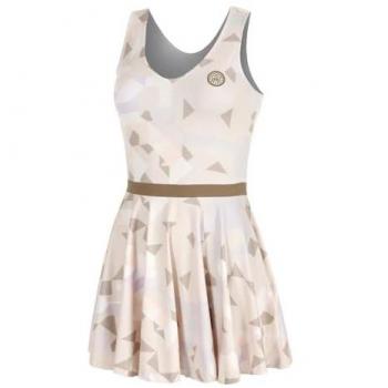 BIDI BADU Paris 2025 Tennisdress für Damen – Beigeteint, M