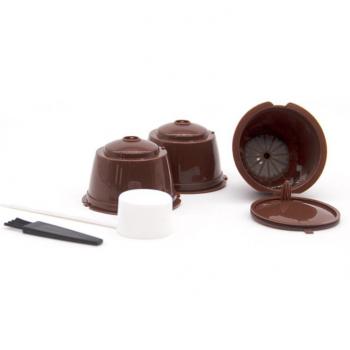 3pcs Dolce Gusto Compatible Reusable Coffee Capsules