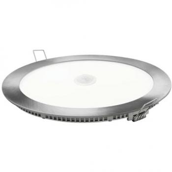 Downlight LED Redondo 18W Sensor de Movimiento Plata 4200K