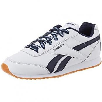 Reebok Girls' White Royal CL Jogger Shoes