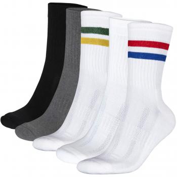 DANISH ENDURANCE Lauf Crew Socken (Grau – 3er Set, EU 39-42)