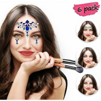 Rhinestone Tear Drop Face Decals