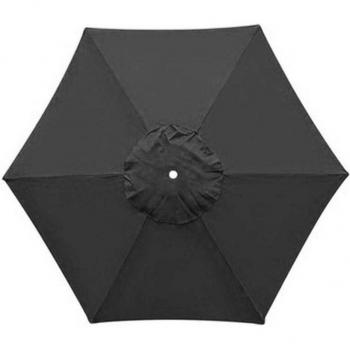Protection de parasol hexagonal 2M pour cour et plage
