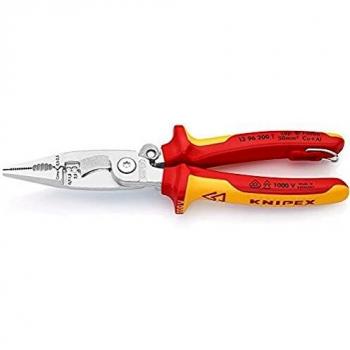 Knipex Electrical Installation Pliers 200mm VDE Insulated 1000V Tether Point