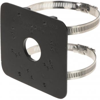 Fixation poteau noir DH‑PFA152E – DAHUA Aluminium & Acier inoxydable 3 kg