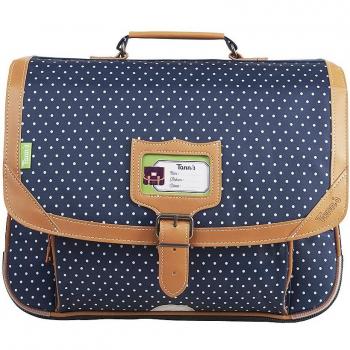 TANN'S Schoolbag Indigo 38 cm – 2 Compartments – Primary – Girl