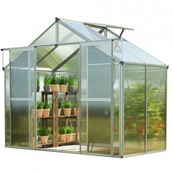 225x133 cm Aluminum Greenhouse