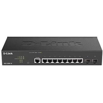 D-link switch 8 porte gigabit managed incl. 2 x sfp