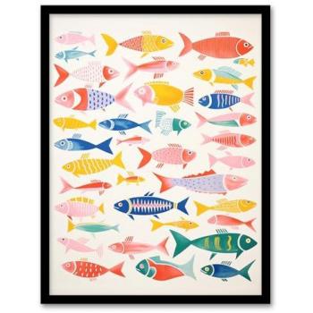 Sofia Francis Kitchen Food Risograph Art Print