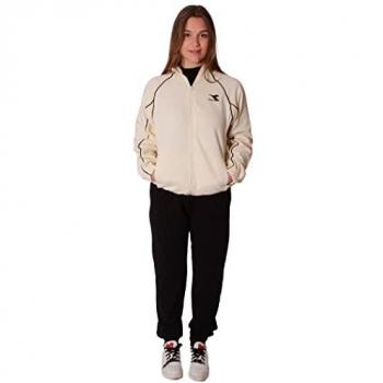 Diadora Core Damen Jogginganzug Schwarz/Braun