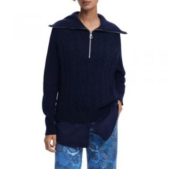 Desigual Pullover Blu S