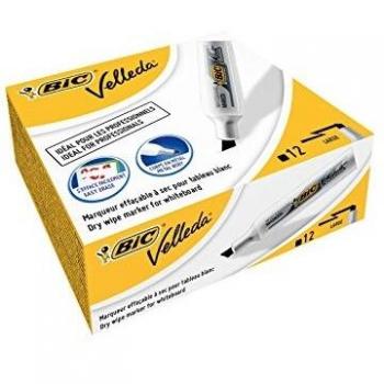 BIC Velleda 1781 Feutres à Sec Noir