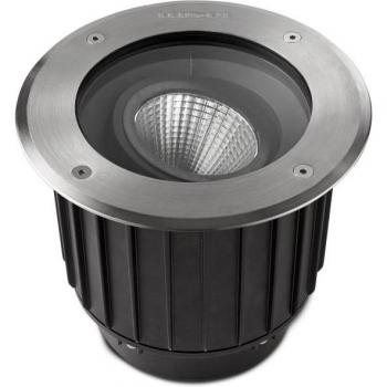 Foco empotrado LED Gea 9W acero inoxidable