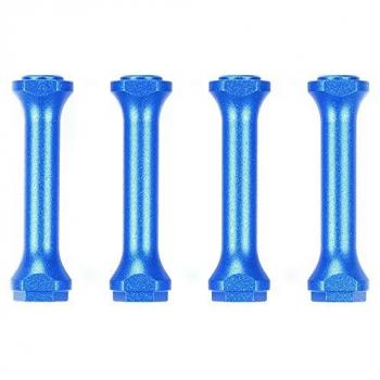 Aluminum Frame Posts M‑08 (Tamiya) 4 Blu