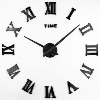 Large Roman Mirror Home Clock