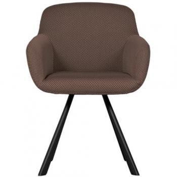 WOOOD Esszimmerstuhl »Juno«, H 79 cm x B 58 cm x T 58 cm, gepolstert
