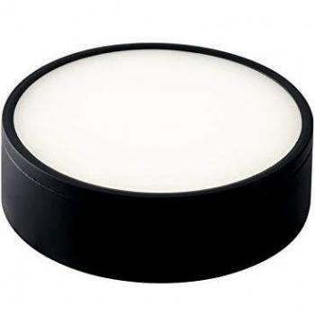 Klio Integrated LED Ceiling Light, Black, 4000K