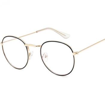 Lunettes Transparentes Rétro