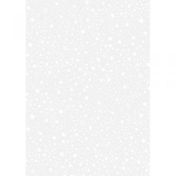 Heyda Transparentpapier A4 115g/m² Sterne weiß