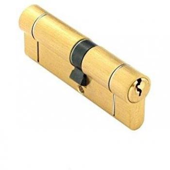 Securit Brass Euro Cylinder Lock with Anti-Bump Feature