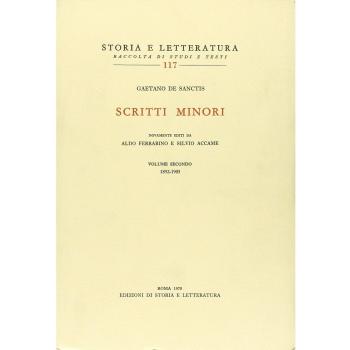 Scritti minori. Vol. 2: 1892-1905