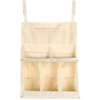 Diaper and Toy Organizer for Crib