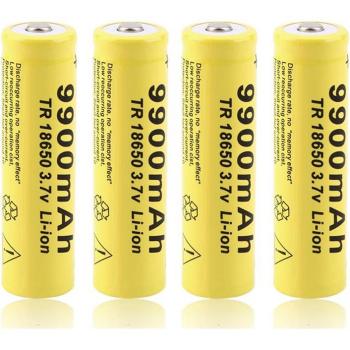 GTF 3.7V 18650 Lithium Ion Battery 9900mAh