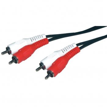 MCL 2 x RCA 10 m 10m cable de audio