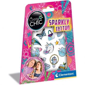 Tatouages pailletés Crazy Chic