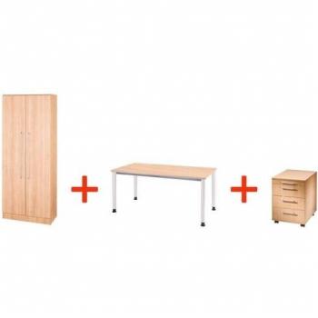 Set de bureau Otto Office Line I, 3 unités, 4 pieds