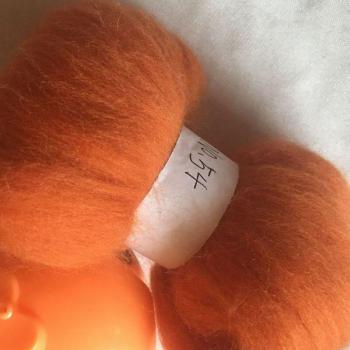 WFPFBEC 70s Australia COMBED 100% WOOL fiber merino diy wool for neddles felting 300g