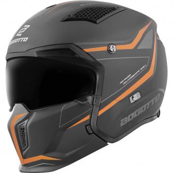 Bogotto Casco Radic WN-ST 22.06 Nero Arancione XL