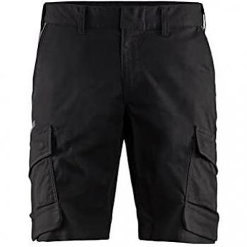 Pantaloncini per industria stretch 2D nero/grigio scuro C56