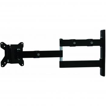 VESA 100 Dual‑Arm Flat‑Screen Wall Holder