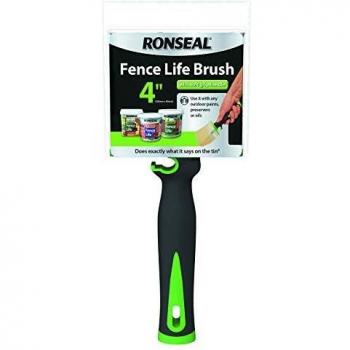 Ronseal RSLFLBRUSH Soft Grip Fence Life Brush 100 x 40mm