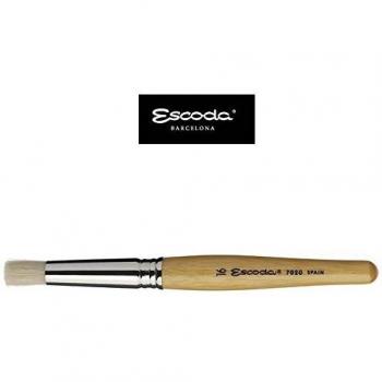 Pincel Cerda Blanca Redondo Nº12 Escoda