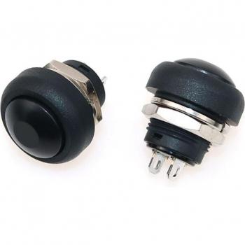 Interruptor Pulsador 2 Pines 21x18MM 1A Sin Bloqueo 12V pbs33b