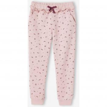 Pantalon de sport fille à motifs floraux rose VERTBAUDET