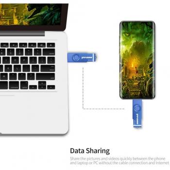 Yvonne 602 USB 2.0 128 GB Disco Duplex