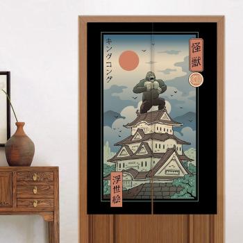 Cortina de puerta estilo japonés para tiendas de comida