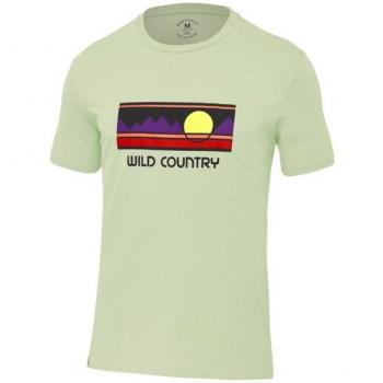Wild Country Heritage T-shirt Arrampicata Uomo Light Green/Multicolor S