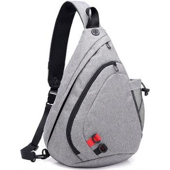 Men's Waterproof Black Camouflage Chest Pack