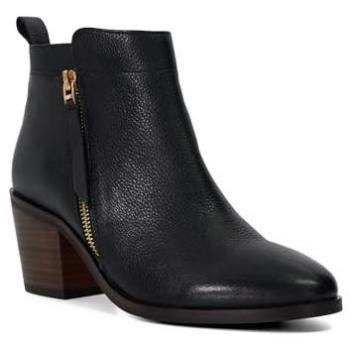 Dune London Women's Paicing Side Zip Block Heel Boots